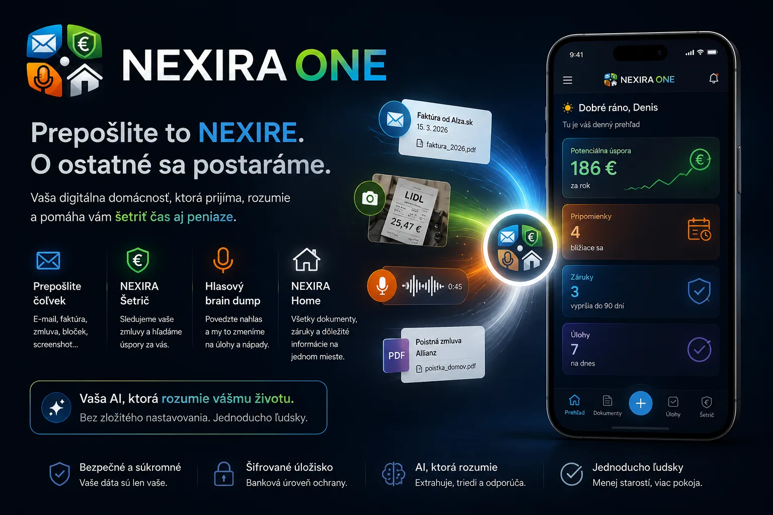 NEXIRA ONE — vaša digitálna domácnosť
